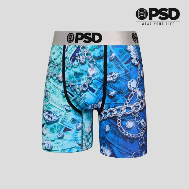 PSD Underwear MONEY-平口四角褲-冰鋒戰士