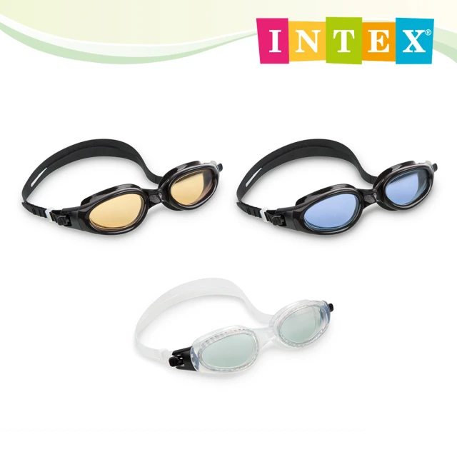 INTEX 運動大師矽膠泳鏡 適14歲以上成人 3色可選(5