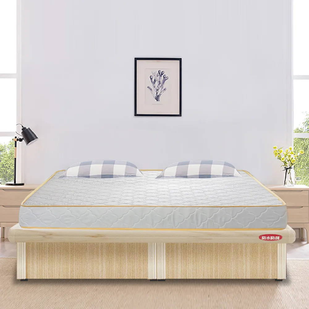 【ASSARI】房間組二件 後掀+獨立筒床墊(單大3.5尺)