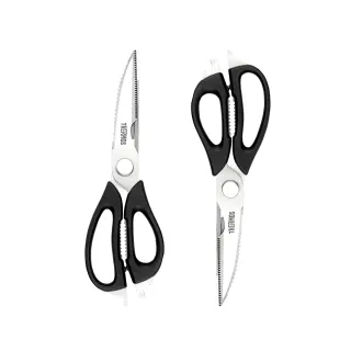 【THERMOS膳魔師】買1送1_可拆式多功能料理剪(Z-SC8-BK)