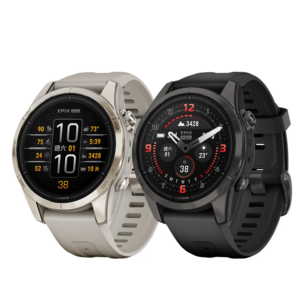 【GARMIN】EPIX Pro 全方位GPS智慧腕錶(Gen 2、42mm)