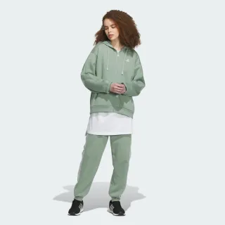 【adidas 愛迪達】連帽外套 抓絨 女 IK9894