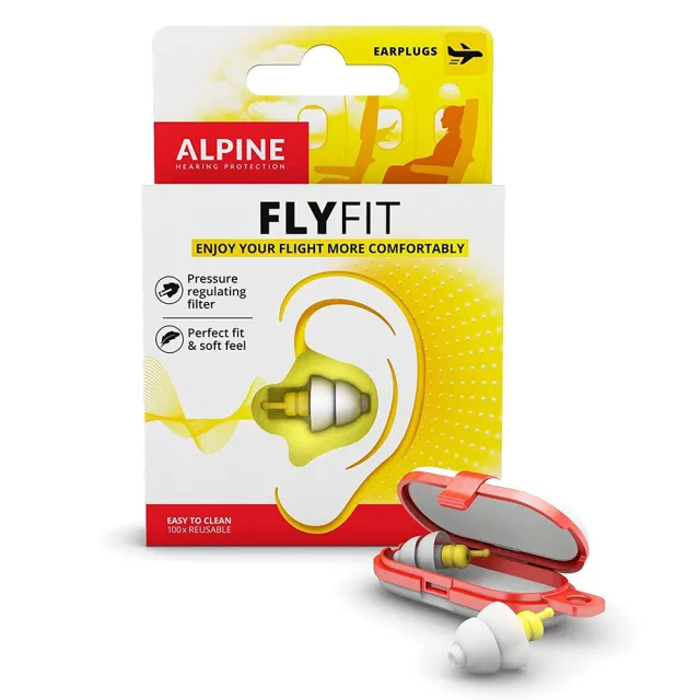 【ALPINE】FLYFIT 頂級飛行耳塞(隔音耳塞 降噪耳塞)