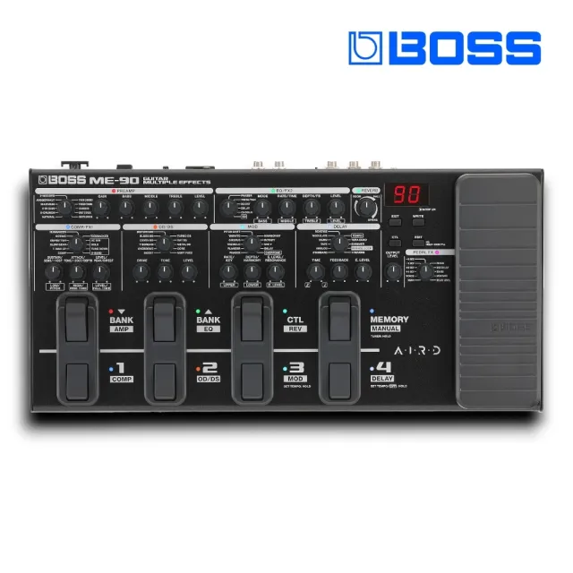 【BOSS】馬來西亞製造 電吉他綜合效果器／ME-90(吉他效果器 單顆效果器 綜效 破音)