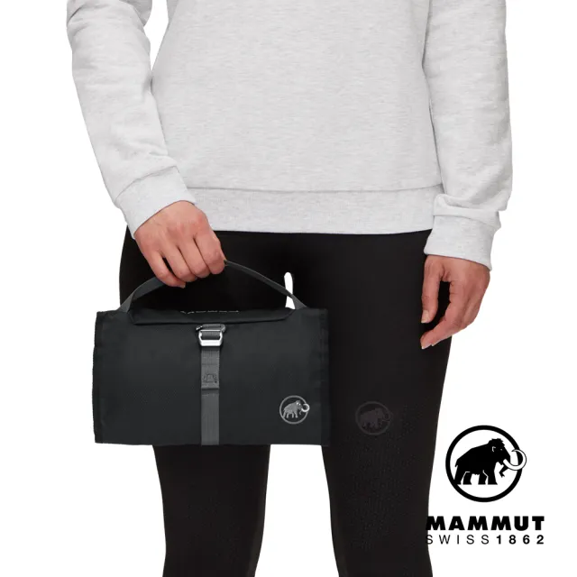 【Mammut 長毛象】Washbag Travel 旅行盥洗包 L 黑色 #2520-00590