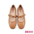 【A.S.O 阿瘦集團】BESO韓系復古小方頭瑪莉珍娃娃鞋(3色任選)