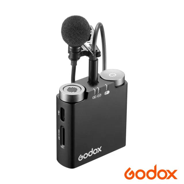【Godox 神牛】Virso M2 標準版 一對二無線麥克風(公司貨)