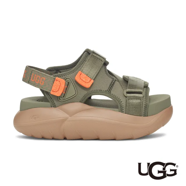 【UGG】雙11-女鞋/涼鞋/厚底鞋/防水涼鞋/LA Alto Cross Strap(三葉草綠-UG1152688SDC)