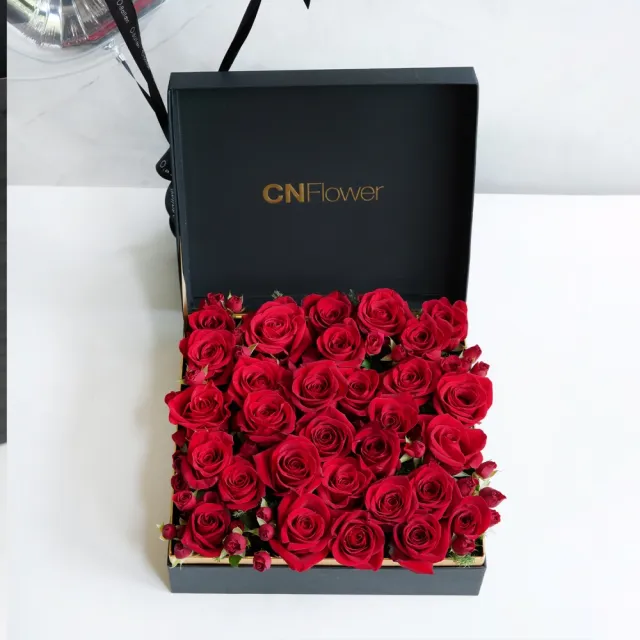 【CNFlower 西恩】奢華送禮 THE ONE唯一 鮮花禮盒(送禮/買花/花禮/鮮花/求婚)