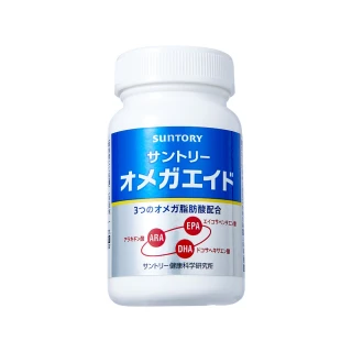 【Suntory 三得利官方直營】益思健 180錠x3罐組(Omega 3 DHA EPA☆、Omega 6 ARA、蝦紅素 觀察敏銳)