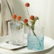【好拾選物】日式漸層錘紋玻璃花瓶(2入組)