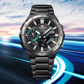 【CASIO 卡西歐】EDIFICE 方程式賽車藍芽手錶(ECB-2200DD-1A)