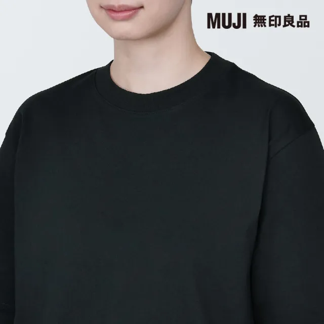 【MUJI 無印良品】女棉混聚酯纖維涼感寬版短袖T恤(共7色)