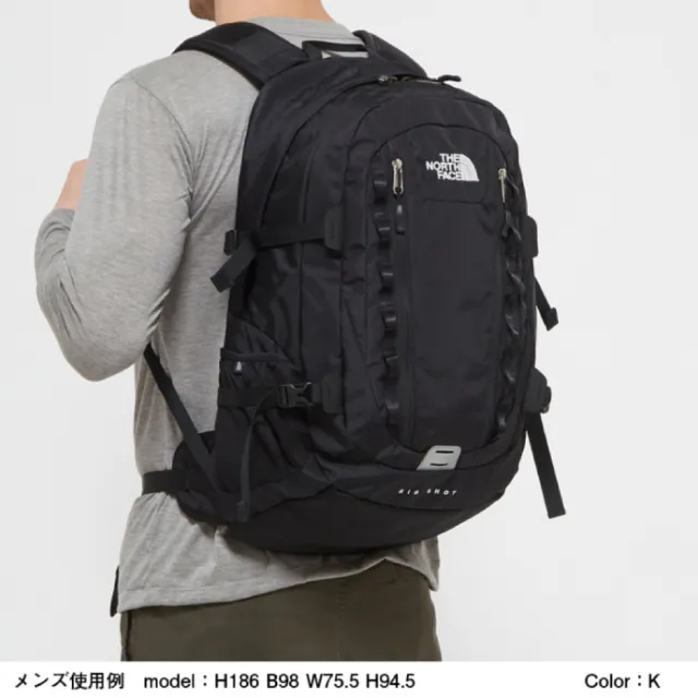 【The North Face】日本版 Big Shot 大型 北臉 黑色 帆布 防潑水 北面 女包 男包 背包 書包 後背包