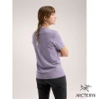 【Arcteryx 始祖鳥官方直營】女 ArcWord 短袖休閒Tee(藍香紫)