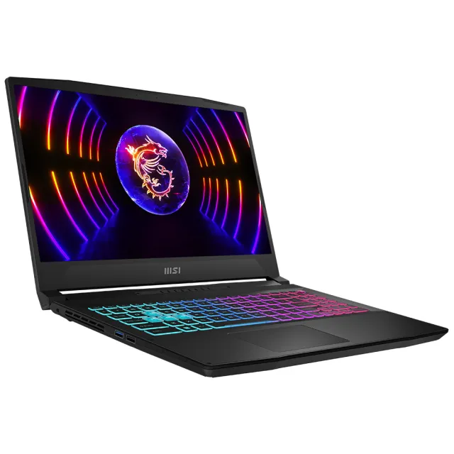 【MSI 微星】▲特仕版 15.6吋i5電競(Katana 15 B13VFK-1471TW/i5-13420H/16G/1T SSD+512G/RTX4060-8G/W11)