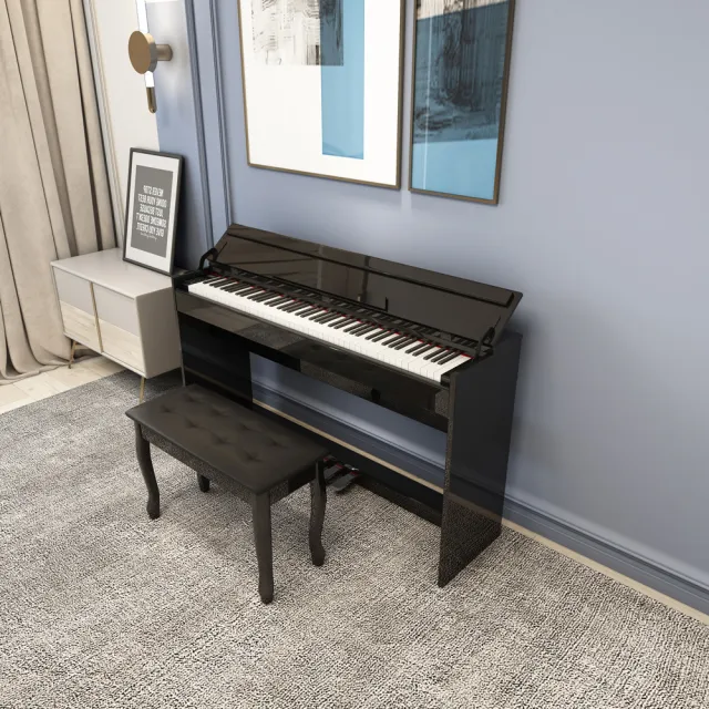 【Bora】福利品BX-818專業版無線藍芽重錘擬真88鍵電鋼琴(法國音源 力度 重錘 數位鋼琴 教學 流光琴)