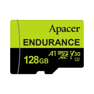 【Apacer 宇瞻】128G High Endurance microSDHC V30 A1 高效耐用記憶卡(U3)