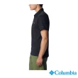 【Columbia 哥倫比亞 官方旗艦】男款-Black Mesa™涼感快排短袖POLO衫-黑色(UAO34670BK/IS  明星商品)