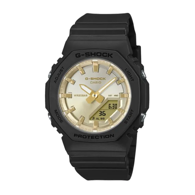 【CASIO 卡西歐】G-SHOCK ITZY 美好夏日 漸層光芒 八角形錶殼  農家橡樹 40.2mm(GMA-P2100SG-1A)