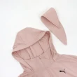 【PUMA】連帽外套 Rad/cal UV Jacket 女款 粉 黑 短版 寬鬆 防曬 帽T(628324-47)