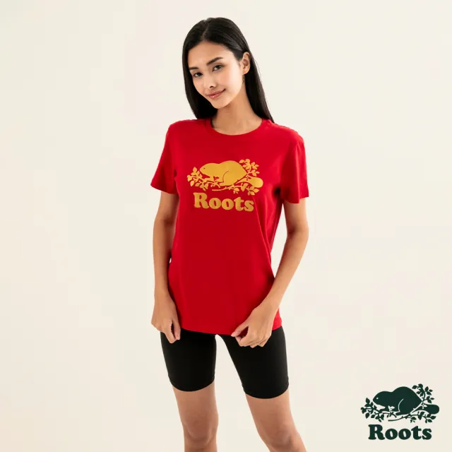【Roots】男女款-精選Roots 經典logo短袖T恤(多款可選)