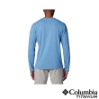 【Columbia 哥倫比亞】男款-鈦 Summit Valley™超防曬UPF50快排長袖上衣-藍色(UAE81790BL/IS)