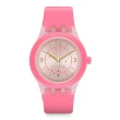 【SWATCH】51號星球機械錶手錶 SISTEM CALI 機械粉紅 男錶 女錶 瑞士錶 錶 自動上鍊(42mm)