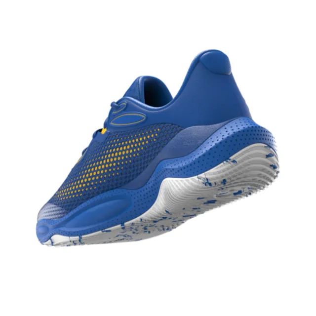 【UNDER ARMOUR】籃球鞋 男鞋 女鞋 運動鞋 包覆 緩震 CURRY SPLASH 24 AP 藍 3027262-400