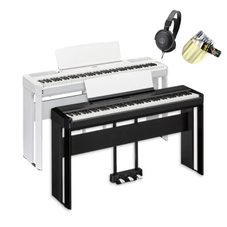 【Yamaha 山葉音樂】P515 88鍵 數位鋼琴 木質琴鍵(含手機錄音線/三踏板/琴架/耳機/保養組 原廠保固一年)