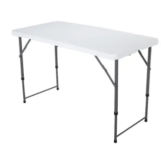 【藍色的熊】塑鋼折疊式手提戶外桌 YCZ-122Z(戶外桌 折疊桌 塑鋼桌 露營桌 工作桌  會議桌 野餐桌 餐桌)