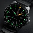 【LUMINOX 雷明時】Pacific Diver Chrono太平洋潛行者雙曆計時腕錶 瑞士錶(純黑 / 3141BO)