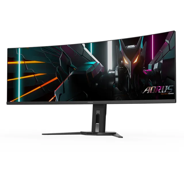 【GIGABYTE 技嘉】AORUS 49型 CO49DQ  電競螢幕(32:9/QD-OLED/5120x1440/144Hz/HDMI/Type-C/內建喇叭)