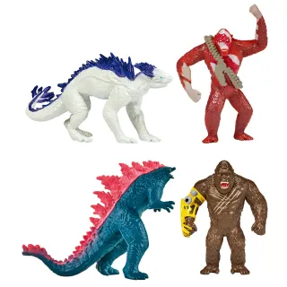 【哥吉拉】哥吉拉大戰金剛2-2吋怪獸水晶(隨機2入)