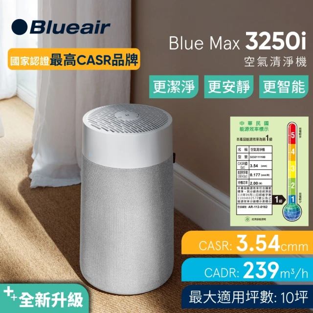 BlueairBlueair 抗PM2.5過敏原 Blue Max 3250i空氣清淨機 10坪(3232111100)