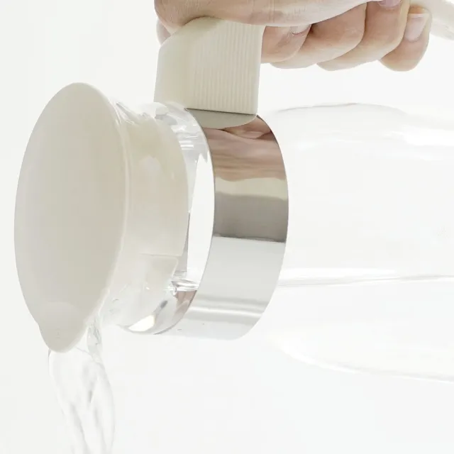 【台隆手創館】HARIO日本製耐熱玻璃冷水壺1400ml/RPLN-14-OW(白色)