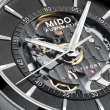 【MIDO 美度】『淚之女王』配戴款 Multifort 先鋒鏤空機械錶 運動黑-加多豪禮 M6(M038.436.11.061.00)