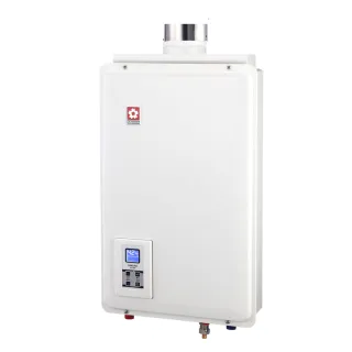 【SAKURA 櫻花】智能恆溫熱水器16L(SH-1680 LPG/FF式 基本安裝)