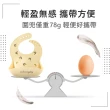 【Mibobebe】3入組 嬰幼兒矽膠圍兜 寶寶立體吃飯圍兜(防水 防髒 接飯飯兜-7色)