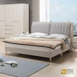 【WAKUHOME 瓦酷家具】Ariel極簡主義白楓木床箱型5尺雙人床組-床頭箱-床底-A015-235-1
