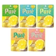 【Kanro 甘樂】Pure鮮果實軟糖 56gx6包(葡萄/白葡萄/檸檬)