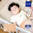 【Gennies 奇妮】舒眠超值寢具二件組-卡布奇諾(萬用平枕+嬰兒被)