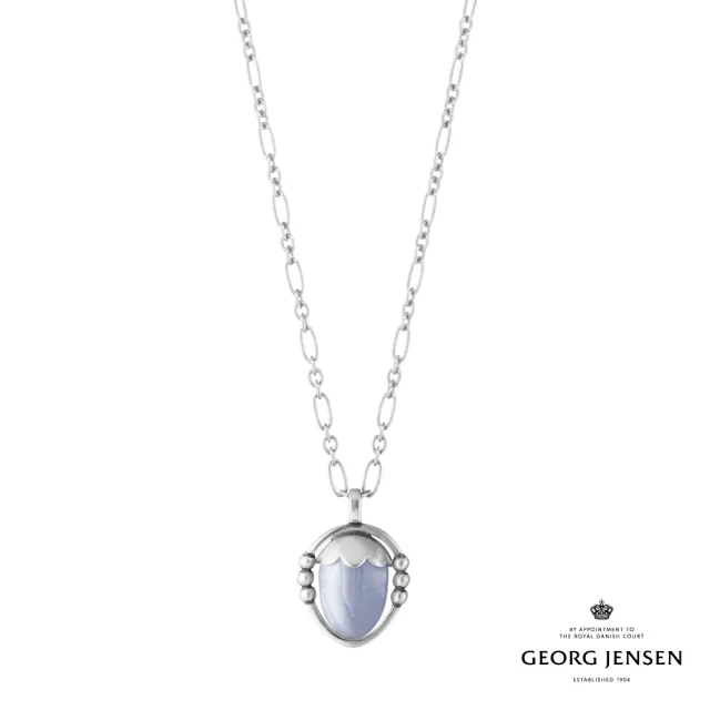 【Georg Jensen 官方旗艦店】1988 HERITAGE 吊墜(純銀 瑪瑙 項鍊)