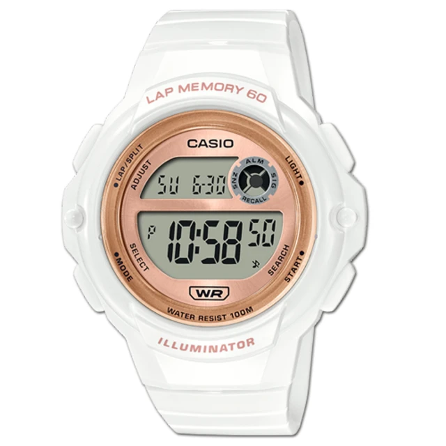 CASIO 卡西歐 電子錶 女錶 運動訓練 樹脂錶帶 防水100米 LWS-1200H(LWS-1200H-7A2)