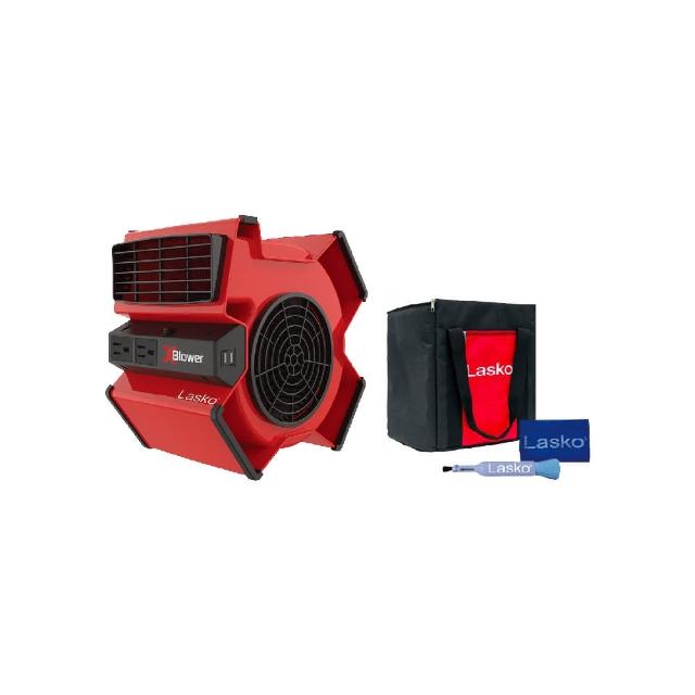 【Lasko】赤色風暴渦輪風扇 X12900TW(贈原廠收納袋)