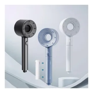 【ANTIAN】手持過濾除雜質減氯美膚增壓蓮蓬頭 浴室節水花灑 洗澡淋浴噴頭(交換禮物)