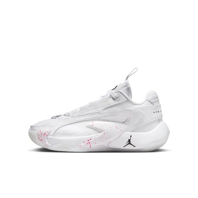 【NIKE 耐吉】運動鞋 籃球鞋 女鞋 中大童 男鞋 JORDAN LUKA 2 GS 白 緩震 喬丹(DZ3498106)