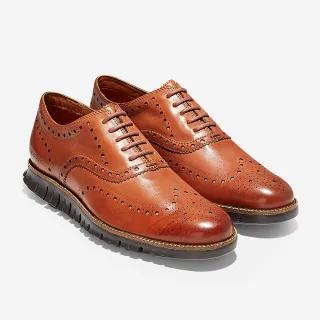 【Cole Haan】ZG WINGTIP OX 翼尖雕花 全能商務正裝男鞋(C29411)