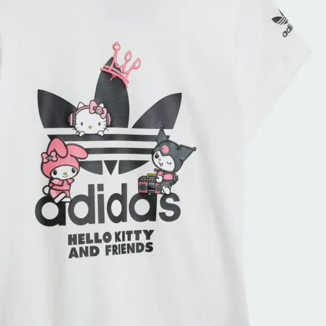 【adidas 官方旗艦】HELLO KITTY 運動套裝 短袖/長褲 嬰幼童裝 - Originals IT7917