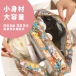 【旅行喵】貓咪多功能防水手提包(大容量 分隔 雙層 盥洗包 收納包 洗漱包 化妝包)